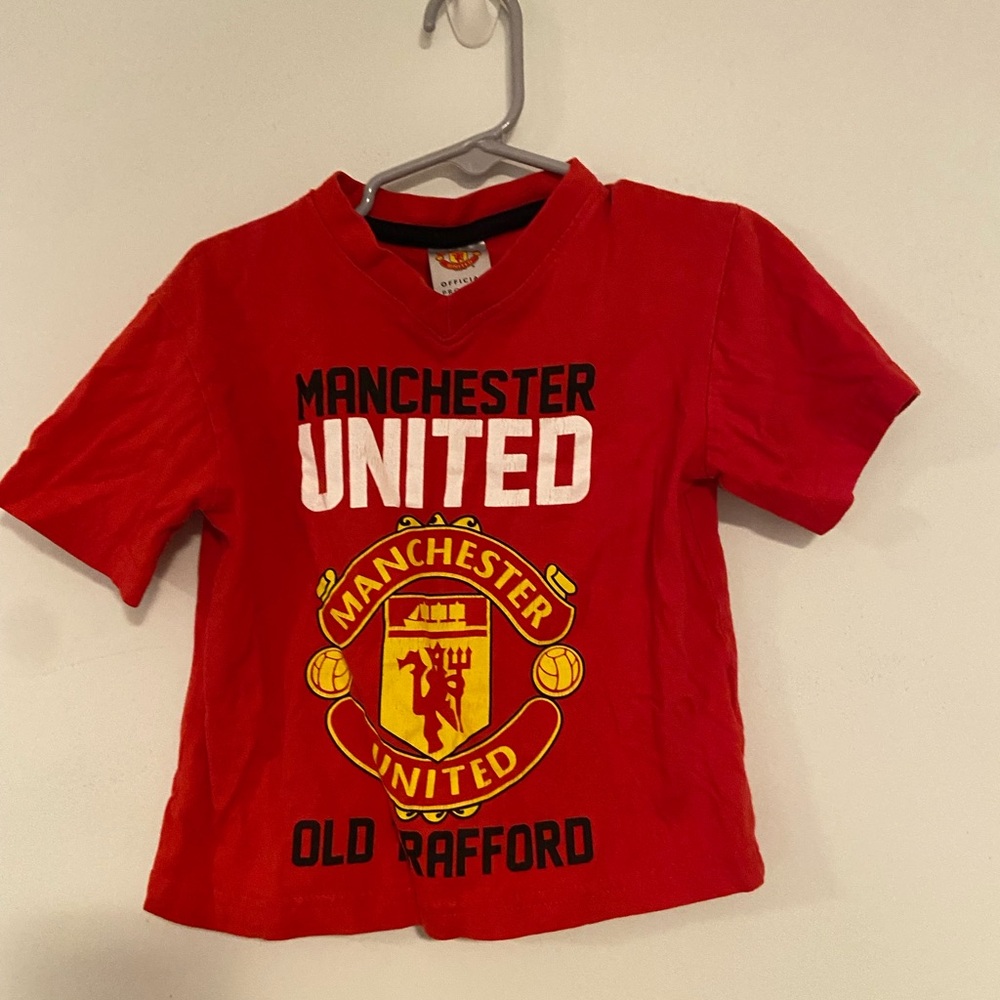 Manchester United Kids Red T-Shirt